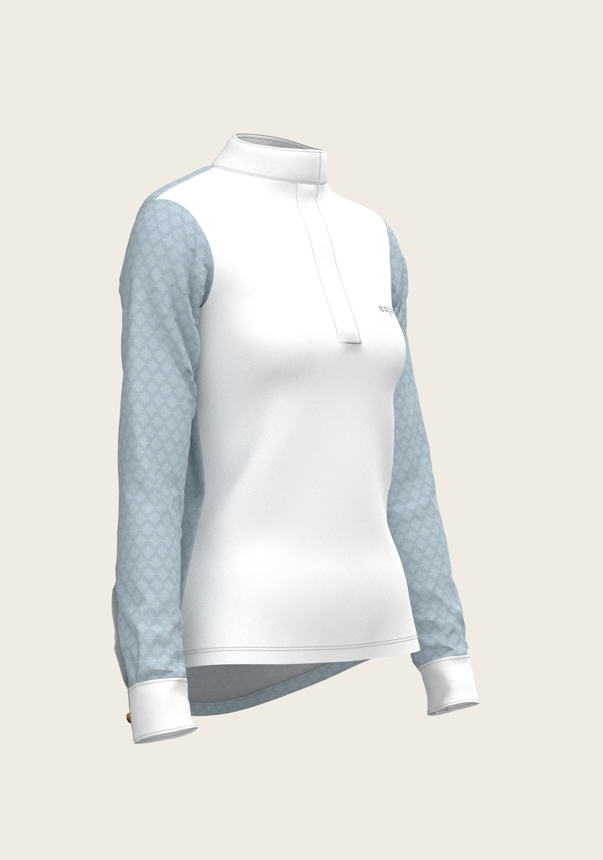 Espoir - Sky Blue Long Sleeve Show Shirt