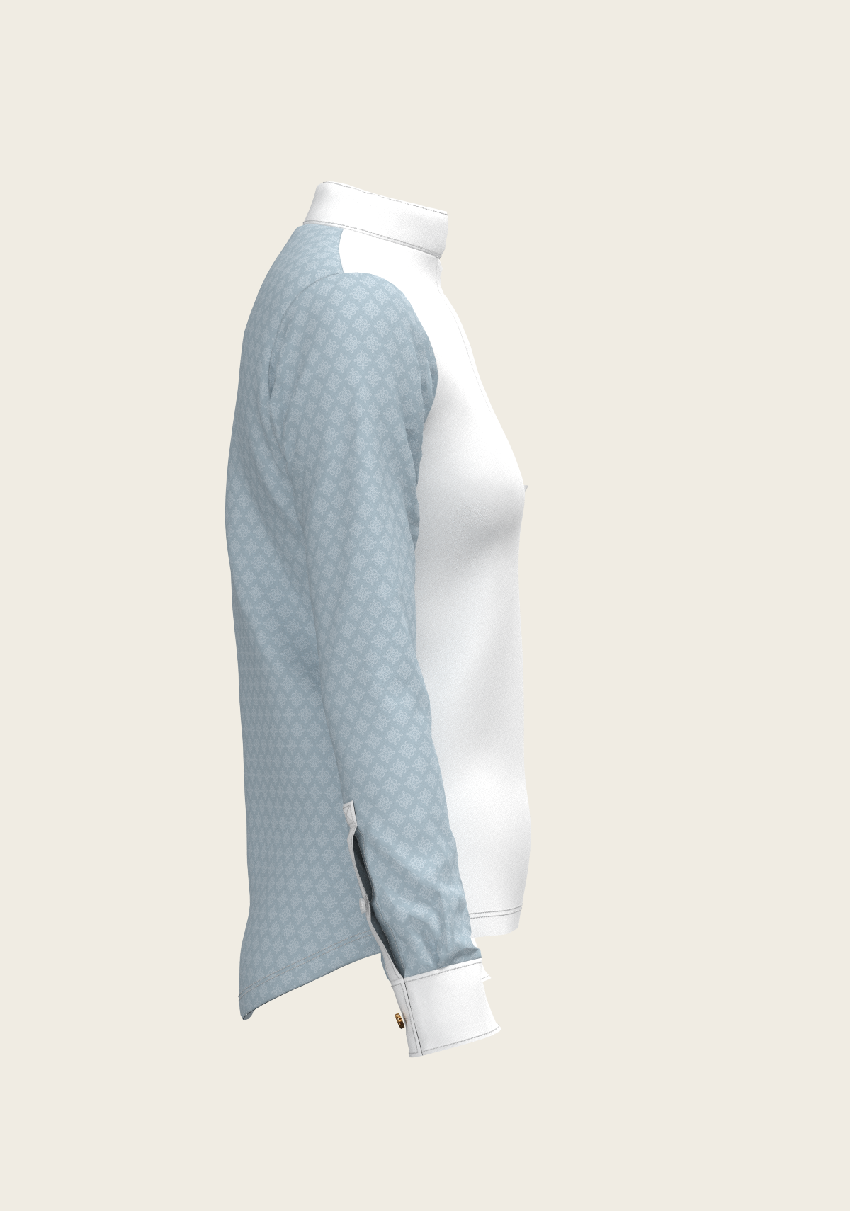 Espoir - Sky Blue Long Sleeve Show Shirt