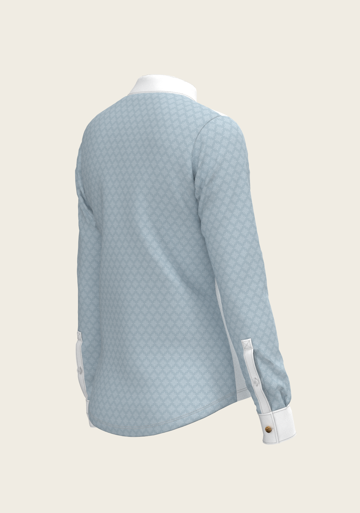 Espoir - Sky Blue Long Sleeve Show Shirt