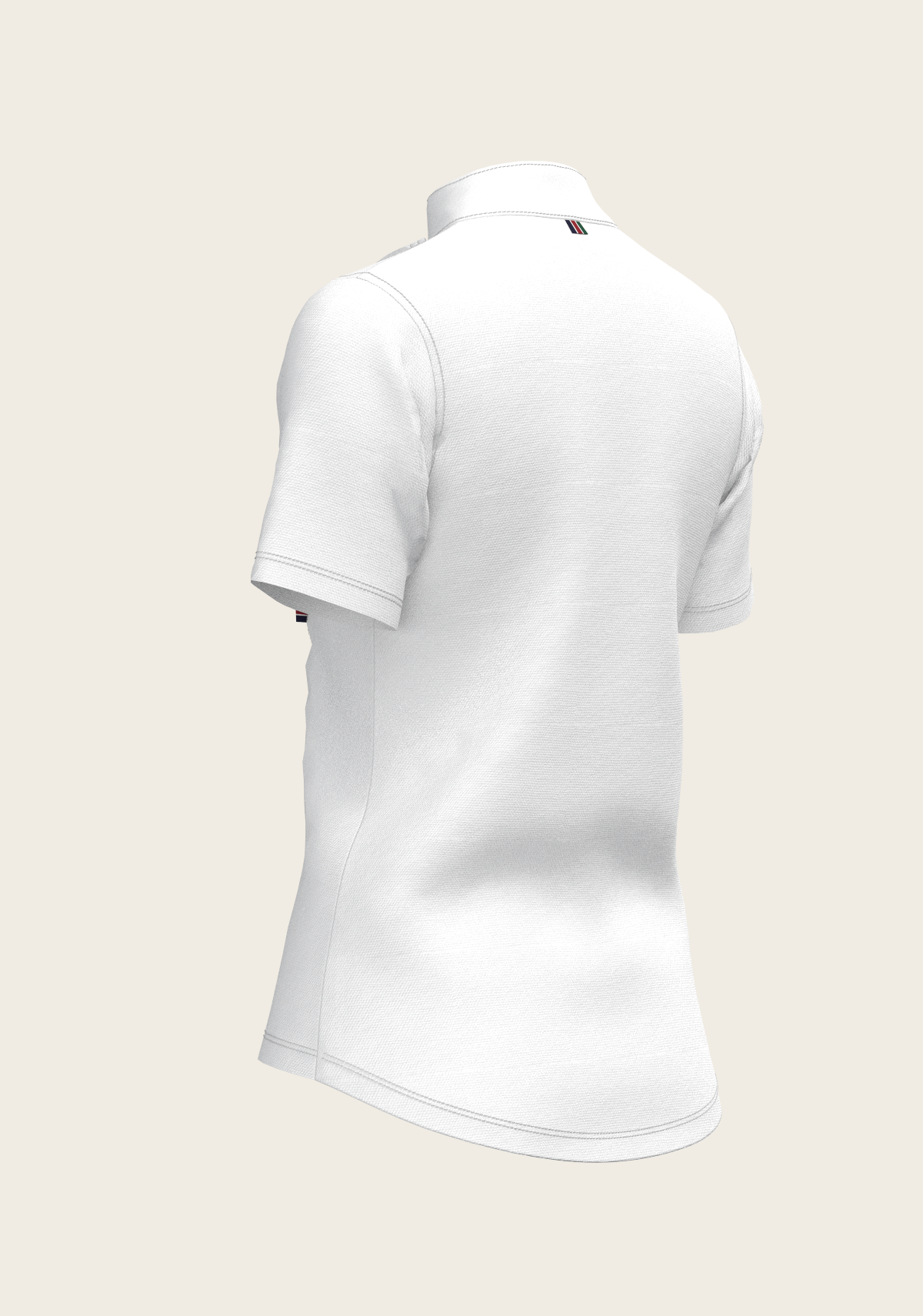 Espoir - Short Pleated Short Sleeve Show Shirt