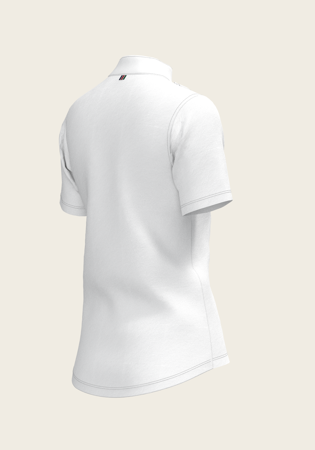 Espoir - Short Pleated Short Sleeve Show Shirt