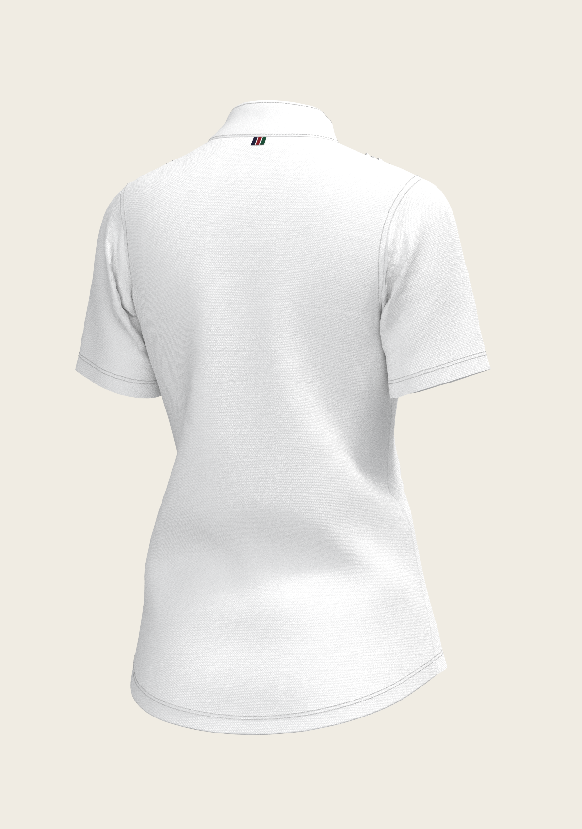 Espoir - Short Pleated Short Sleeve Show Shirt