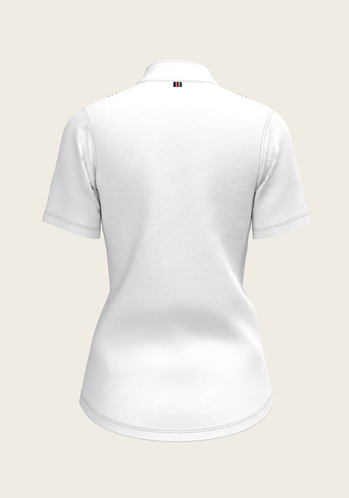 Espoir - Short Pleated Short Sleeve Show Shirt