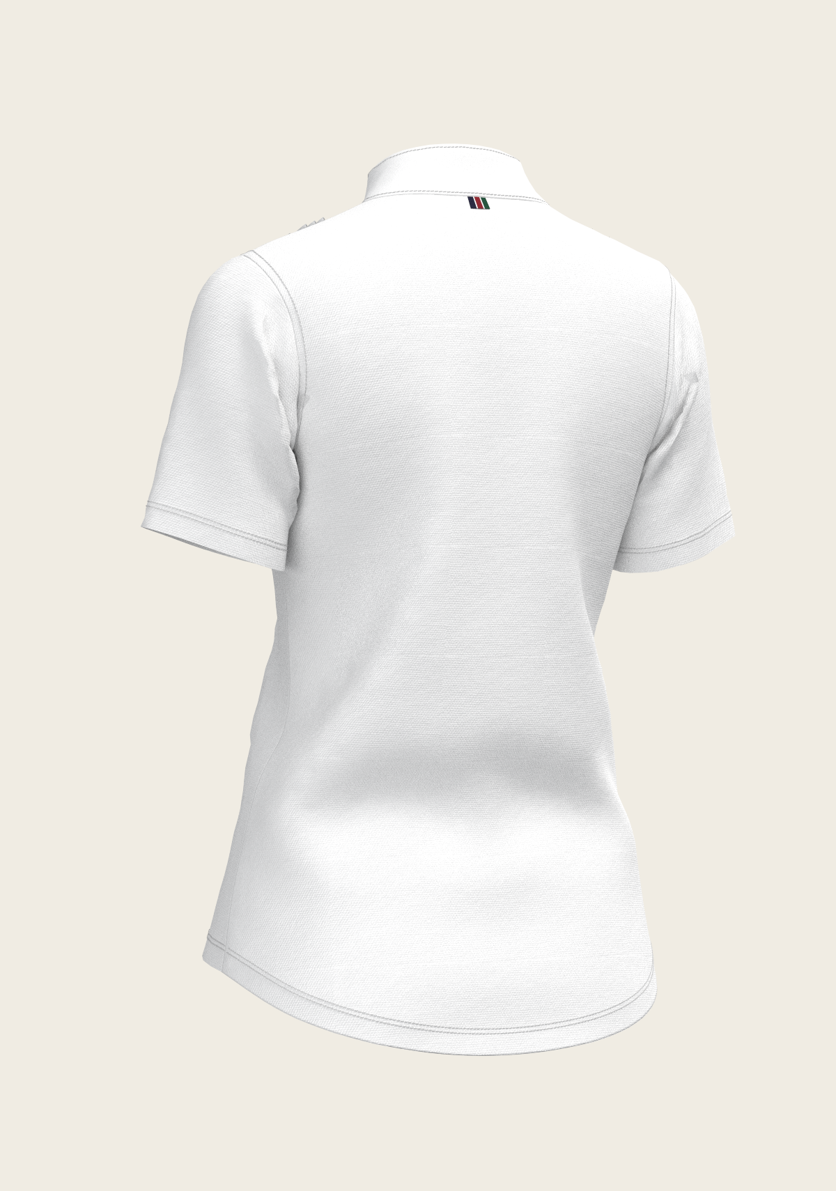 Espoir - Short Pleated Short Sleeve Show Shirt