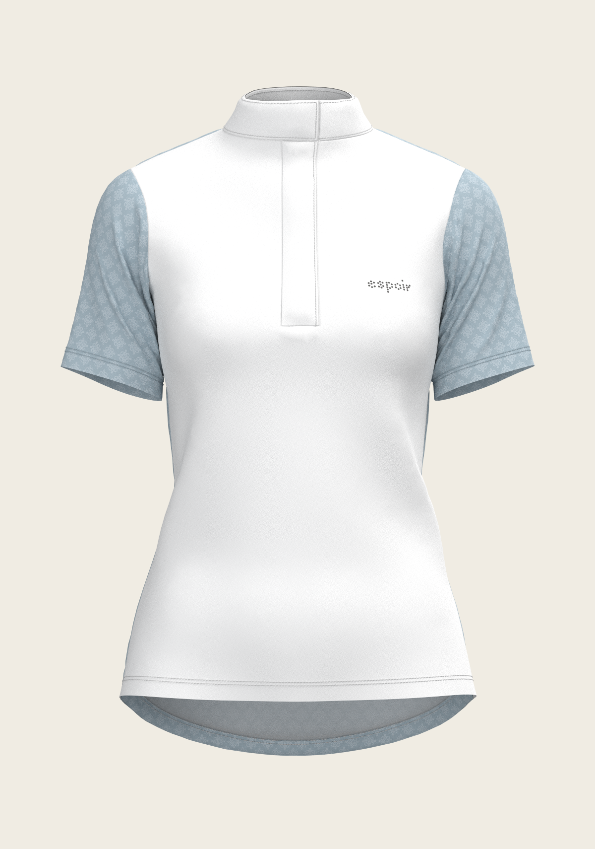 Espoir - Sky Blue Short Sleeve Show Shirt