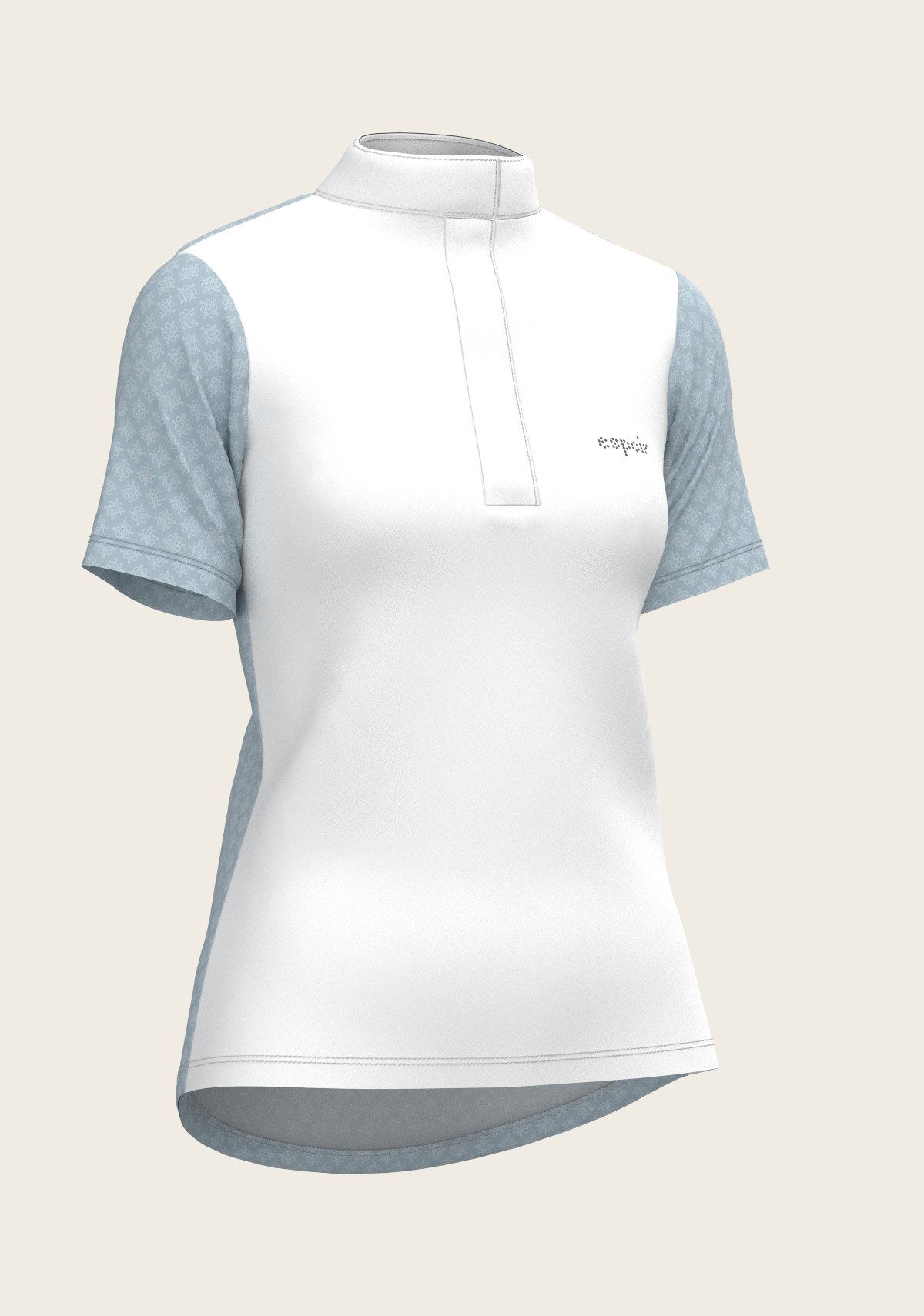 Espoir - Sky Blue Short Sleeve Show Shirt