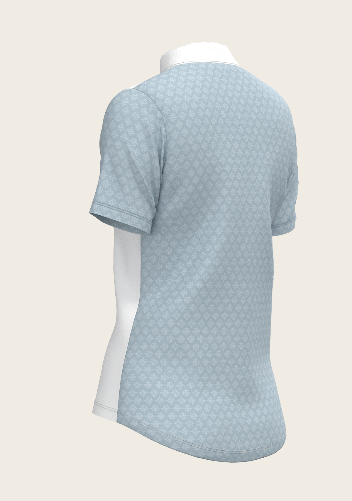 Espoir - Sky Blue Short Sleeve Show Shirt