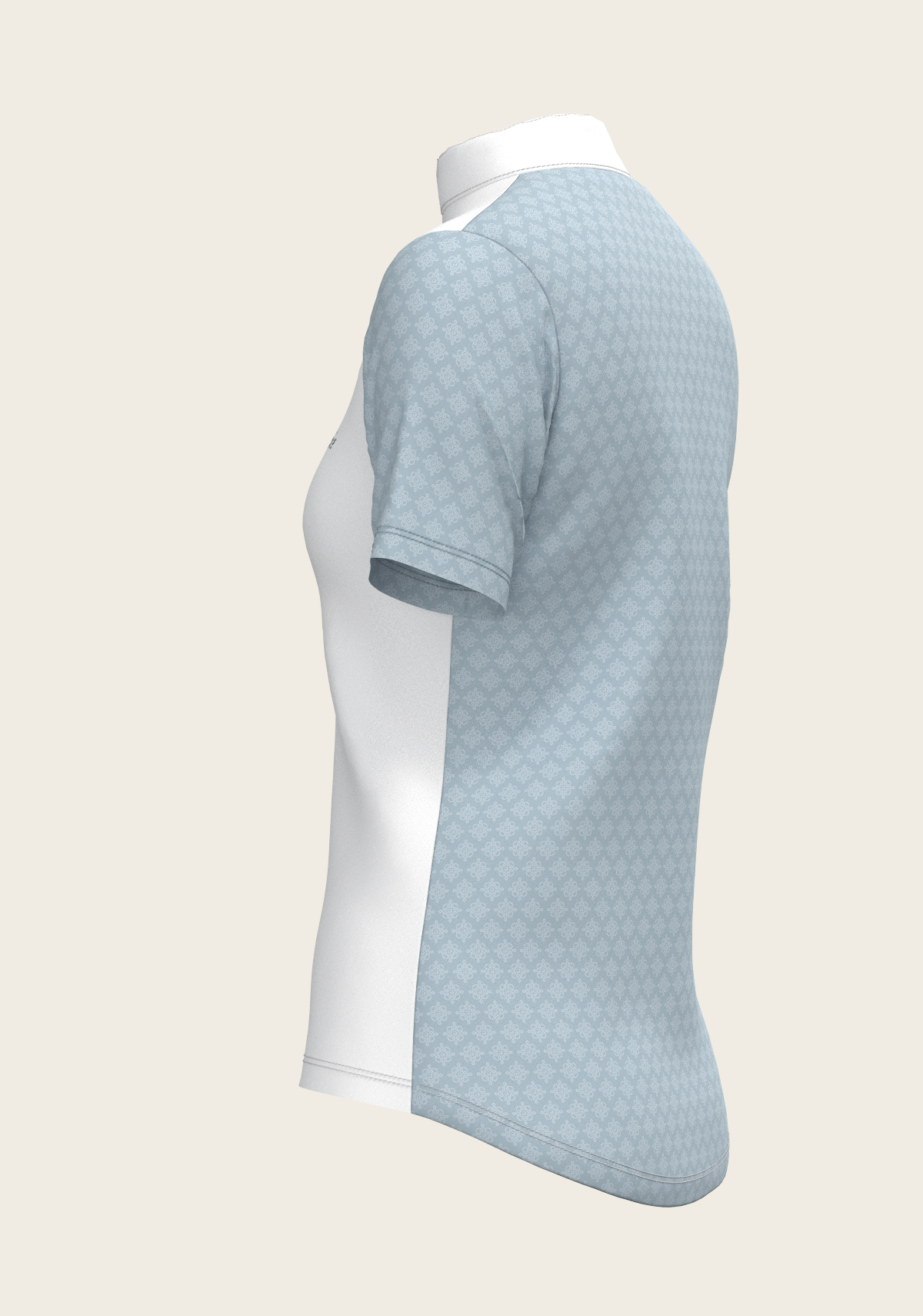 Espoir - Sky Blue Short Sleeve Show Shirt