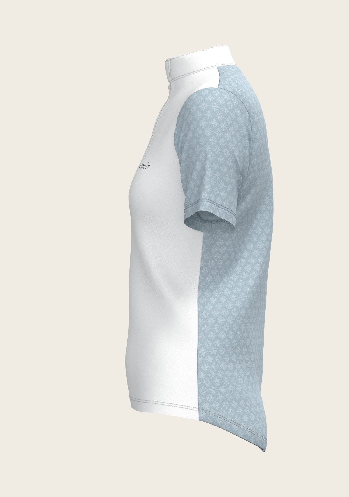 Espoir - Sky Blue Short Sleeve Show Shirt