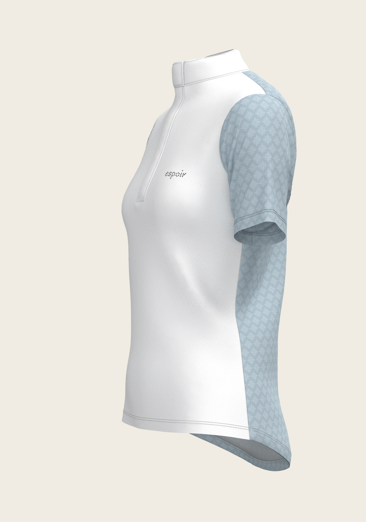 Espoir - Sky Blue Short Sleeve Show Shirt