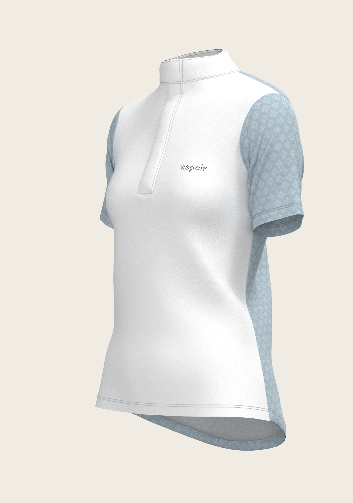 Espoir - Sky Blue Short Sleeve Show Shirt