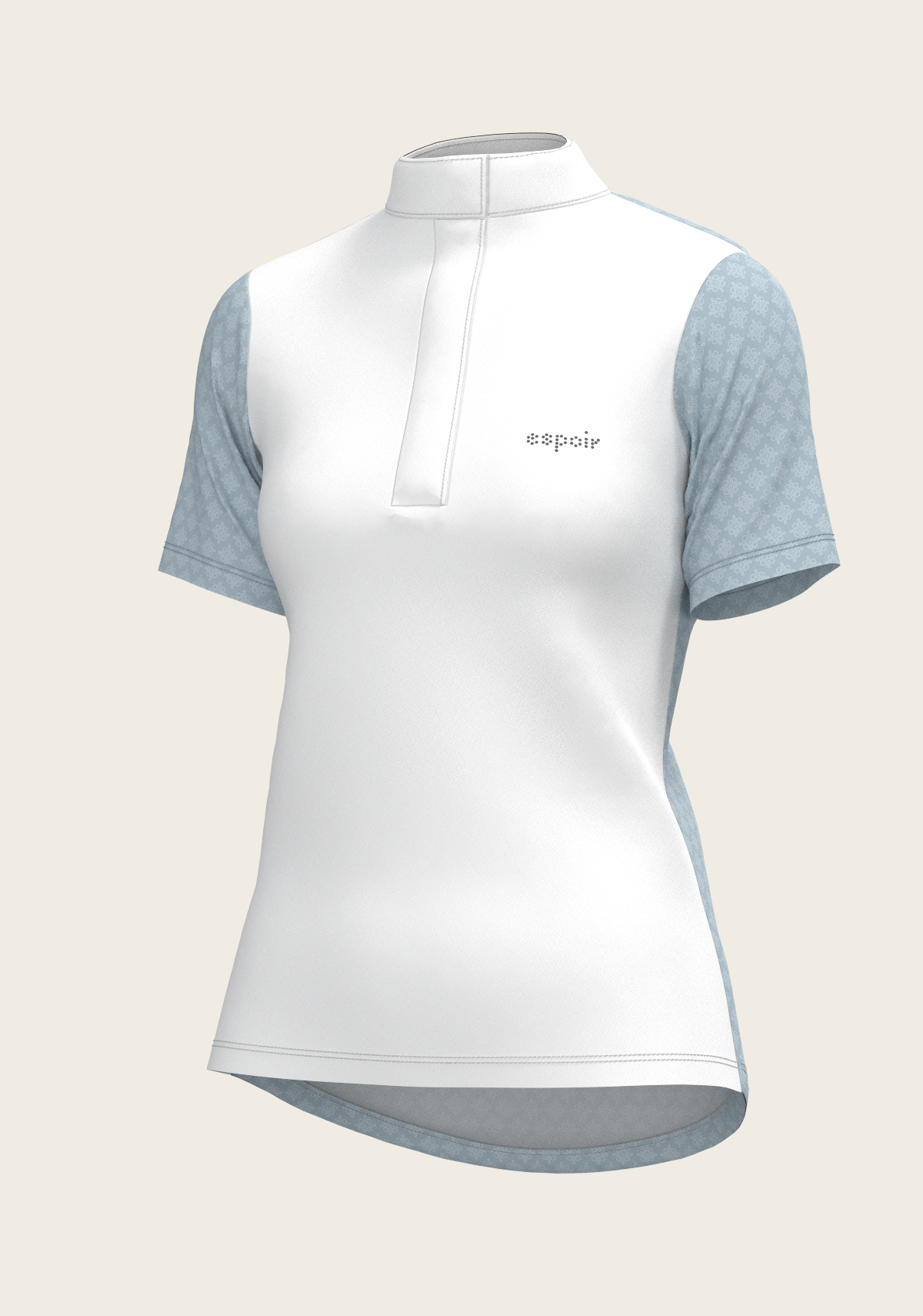 Espoir - Sky Blue Short Sleeve Show Shirt