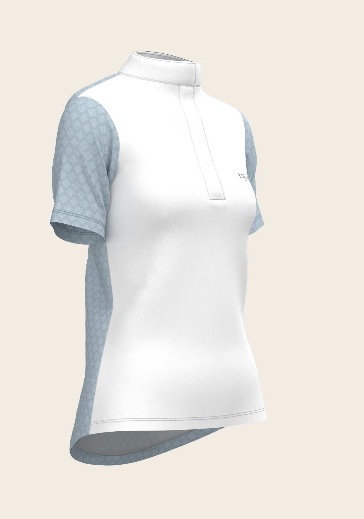 Espoir - Sky Blue Short Sleeve Show Shirt