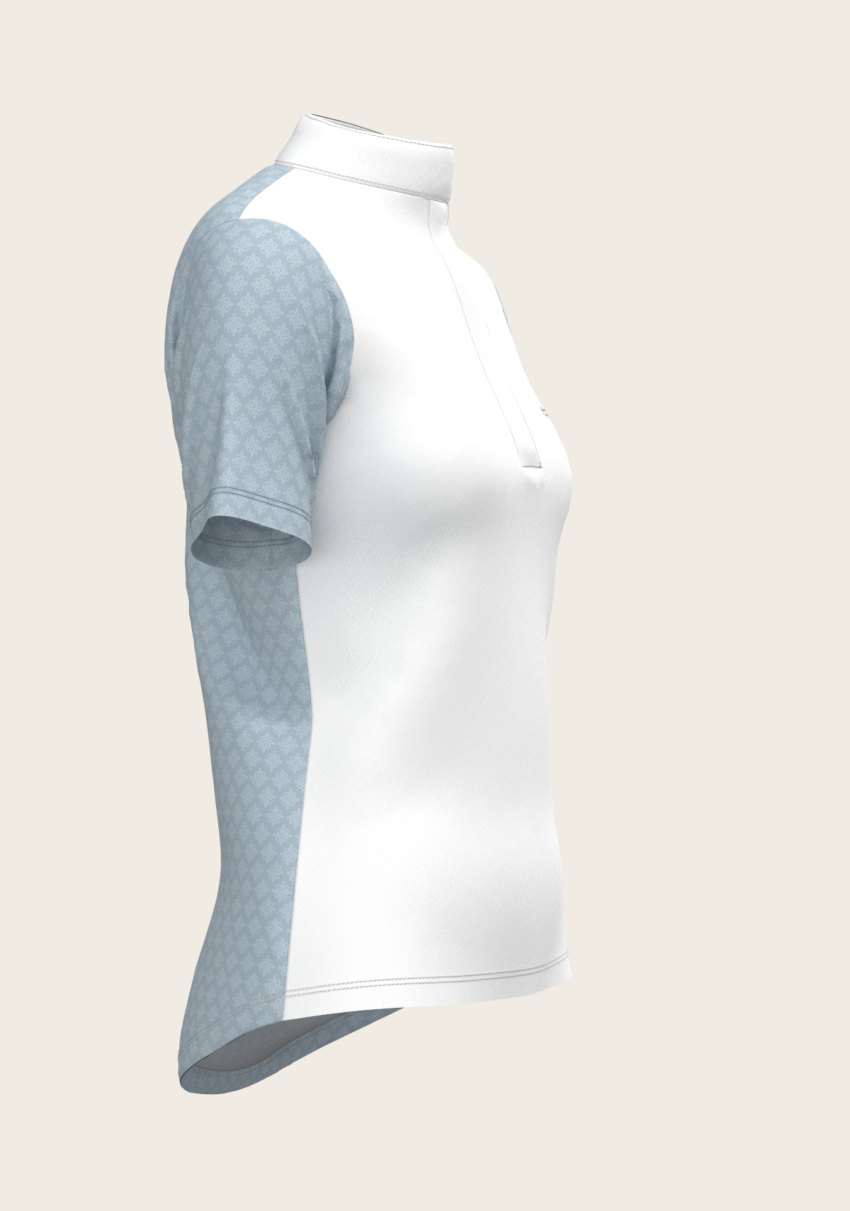 Espoir - Sky Blue Short Sleeve Show Shirt