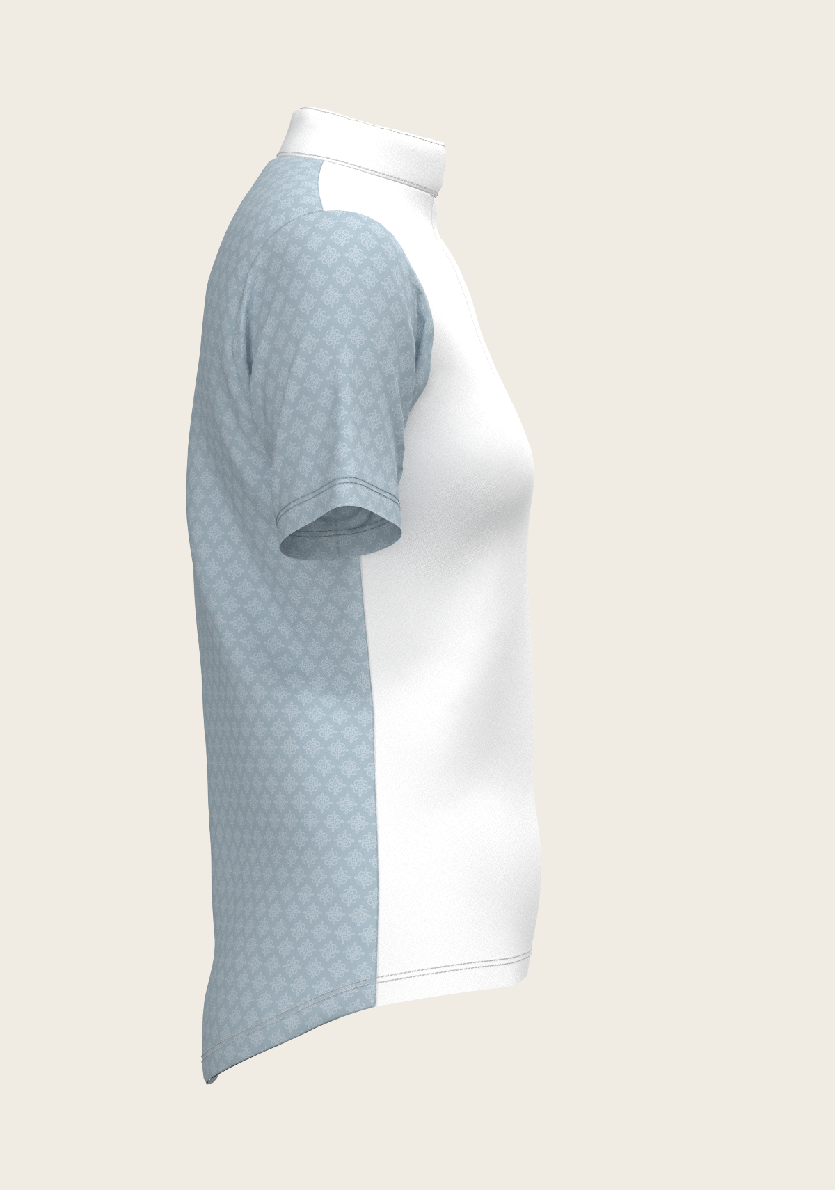 Espoir - Sky Blue Short Sleeve Show Shirt