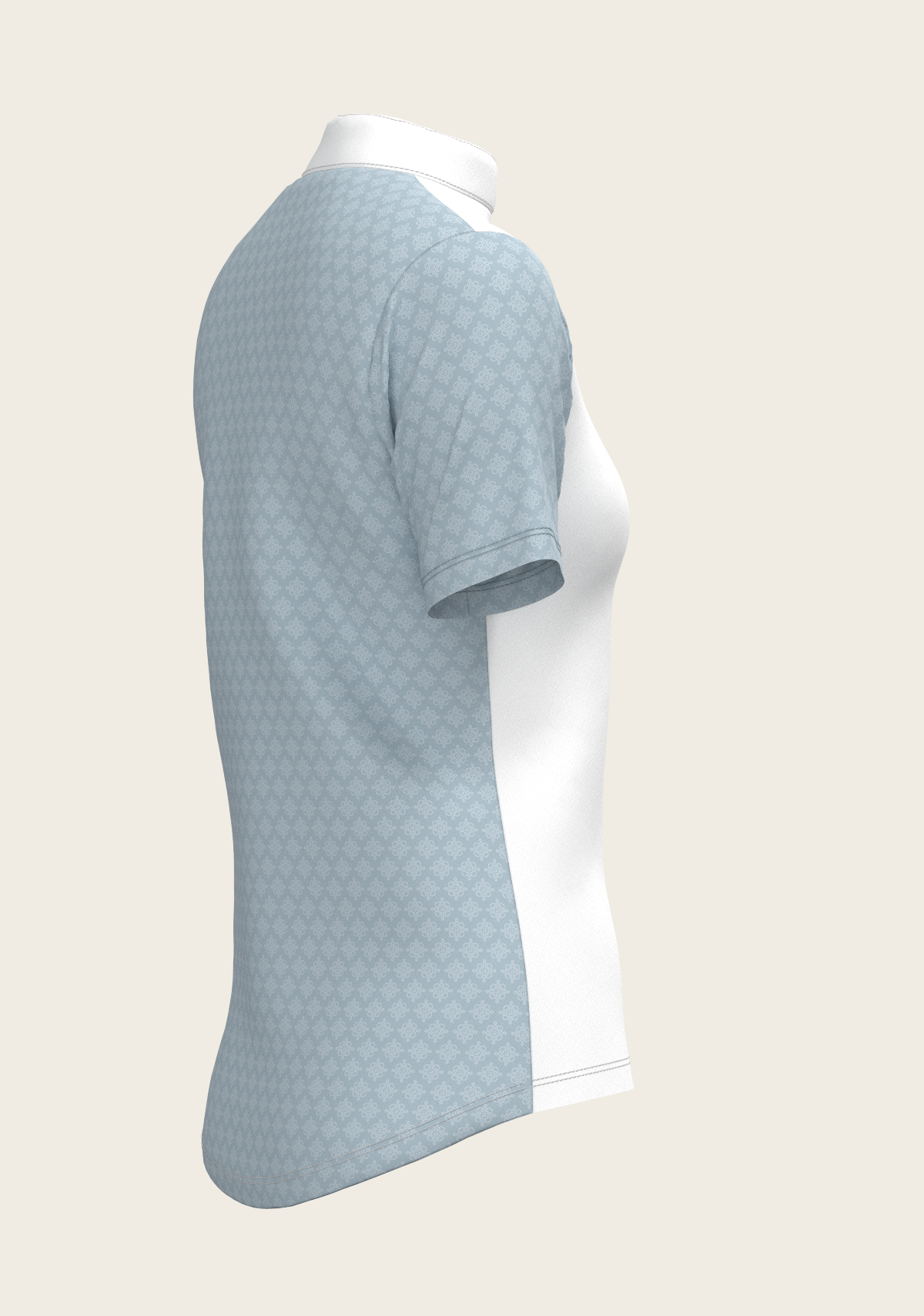 Espoir - Sky Blue Short Sleeve Show Shirt