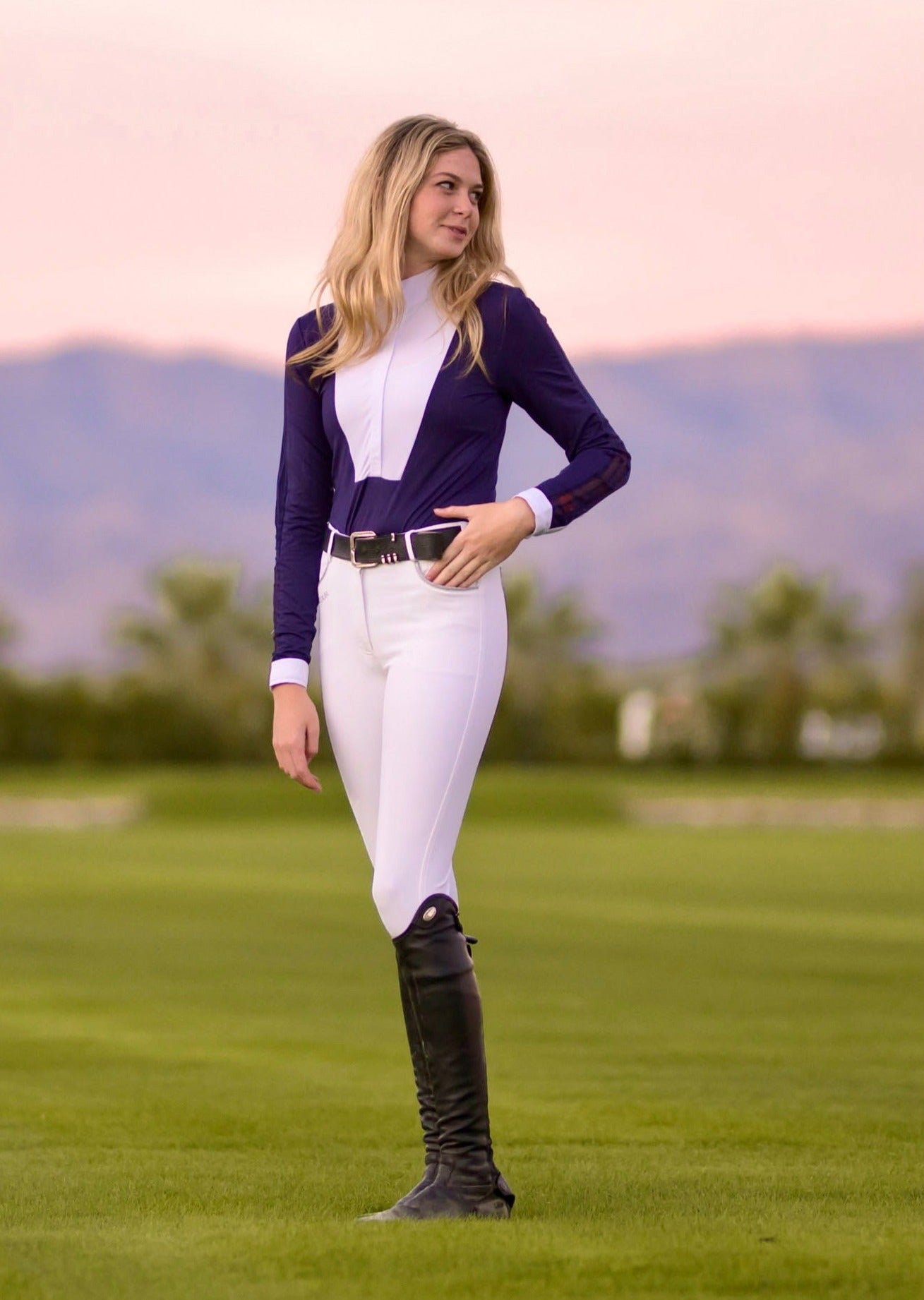 Harcour USA - Jaltika Riding Breeches for Women - Knee Patch