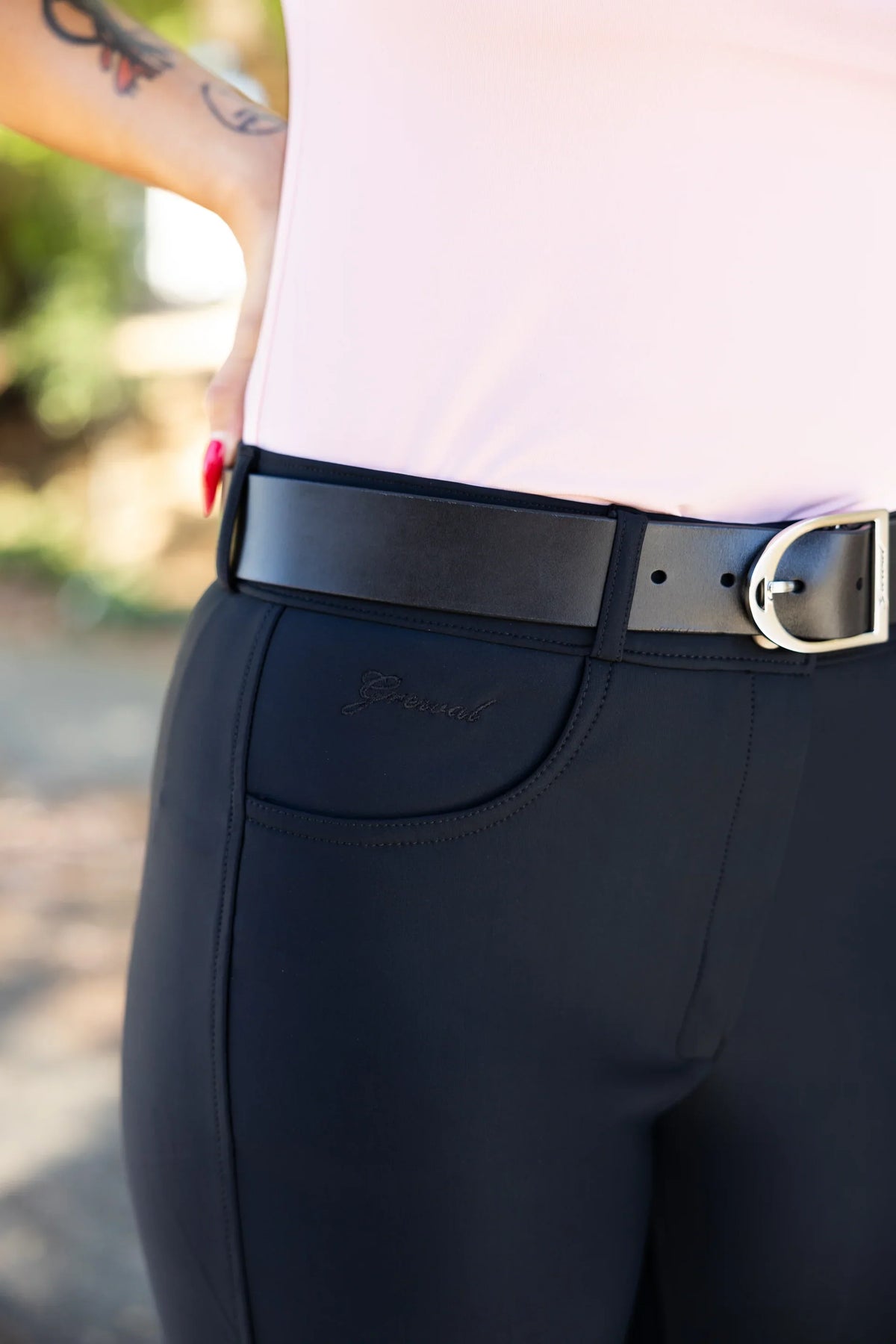 Grewal Equestrian - Talia Ladies Silicone Full Sea Breeches