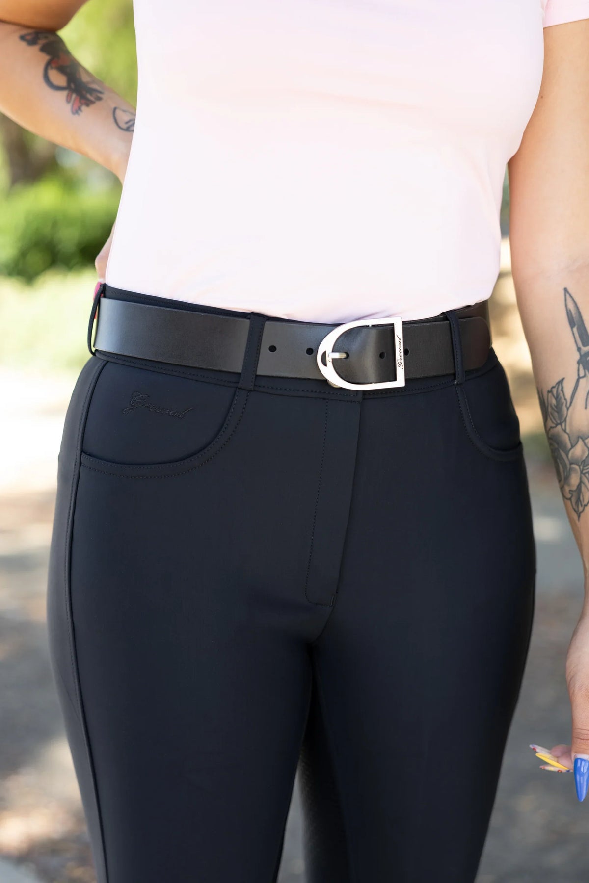 Grewal Equestrian - Talia Ladies Silicone Full Sea Breeches