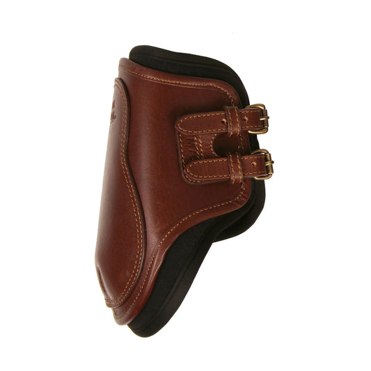 Majyk Equipe - Leather Equitation Hind Boot with Impact Protective Removable Liners (Buckle Closures)