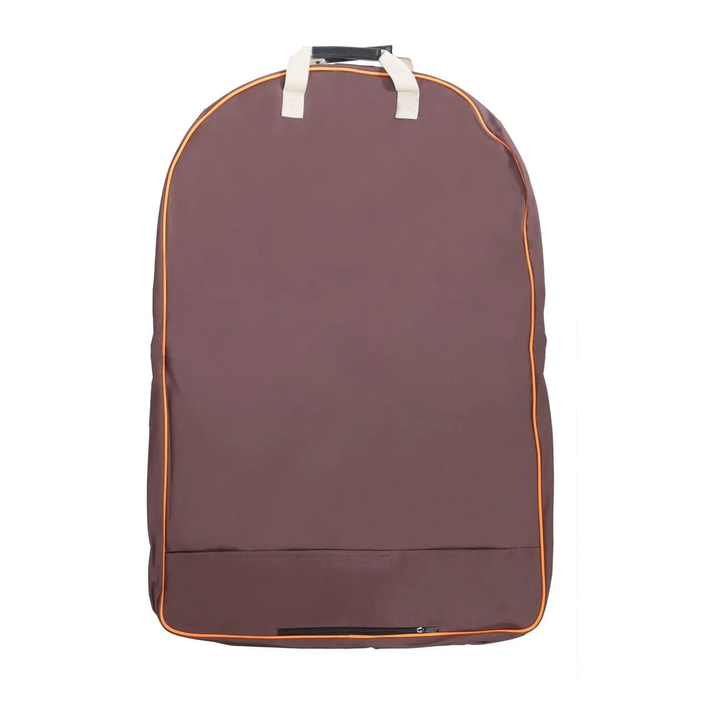 Huntley Equestrian - Deluxe Brown Travel Carry On Garment Bag with Accessories Zipper Cover for Travel, Business, Horse Shows