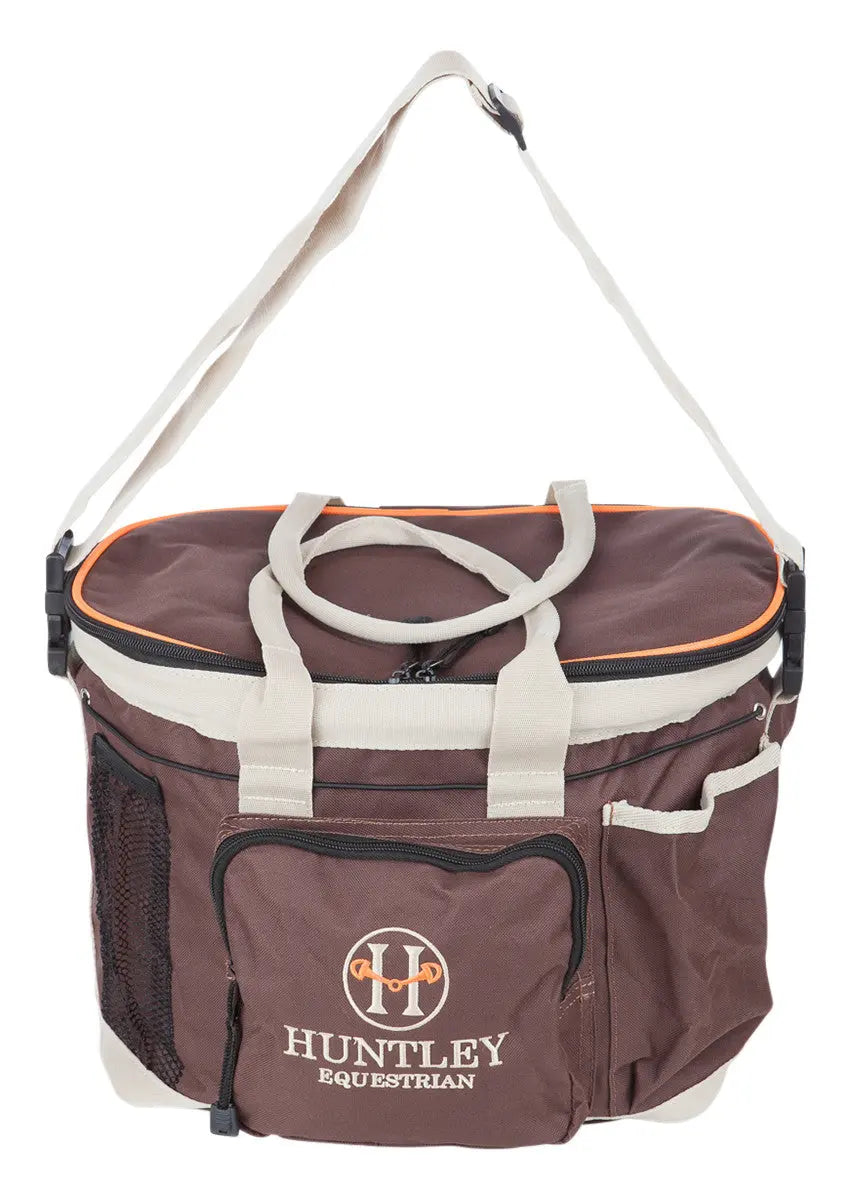 Huntley Equestrian - Deluxe Grooming Bag - Brown