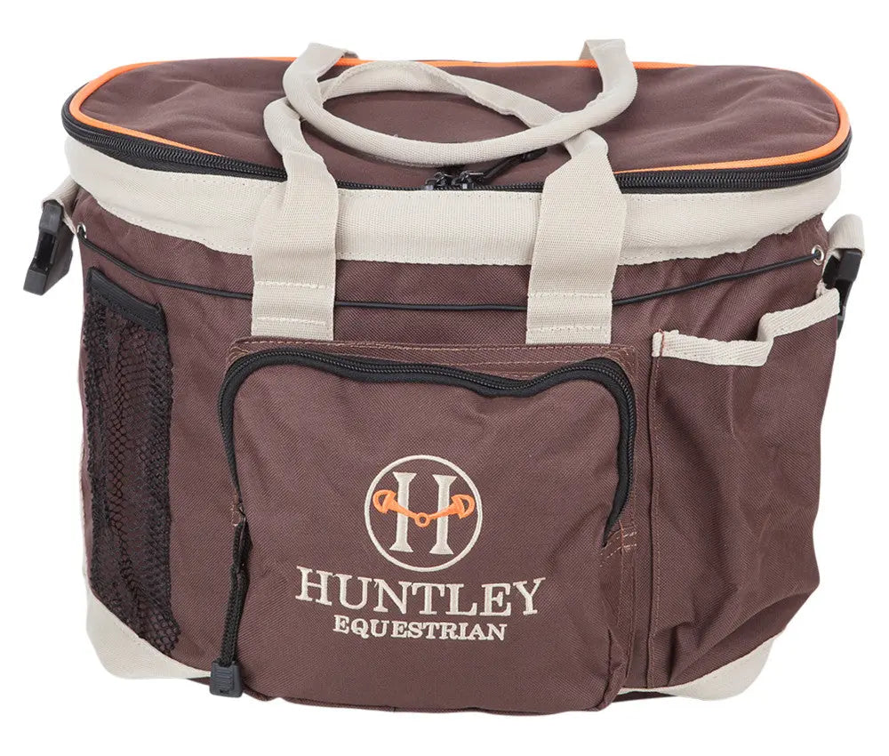 Huntley Equestrian - Deluxe Grooming Bag - Brown