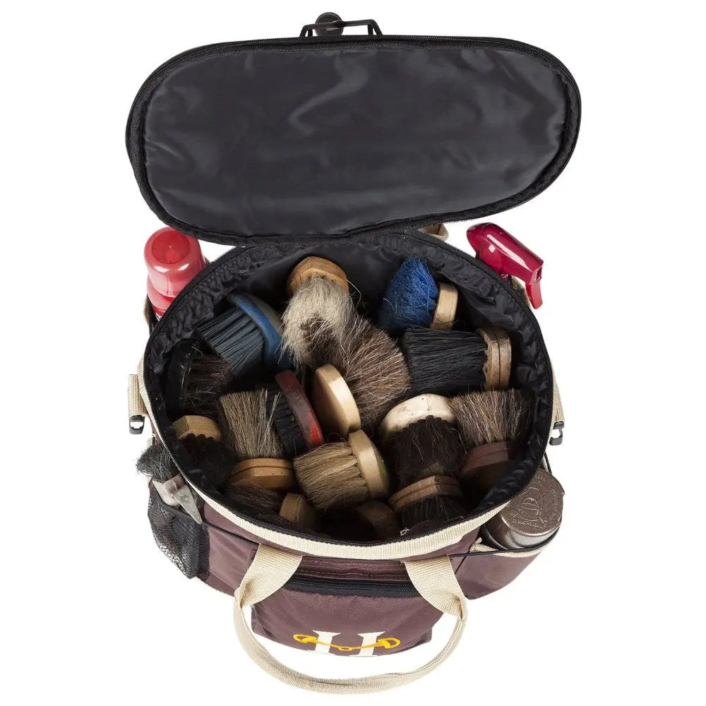 Huntley Equestrian - Deluxe Grooming Bag - Brown