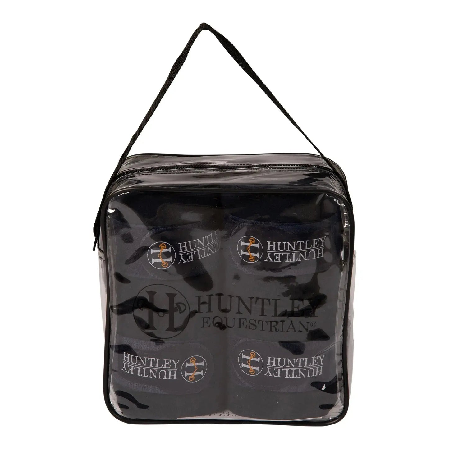 Huntley Equestrian - Polo Fleece Wraps - Set of 4, Black