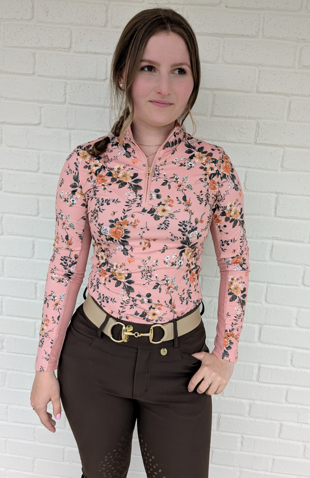 The Proper Fox - Mauve Floral Sun Shirt