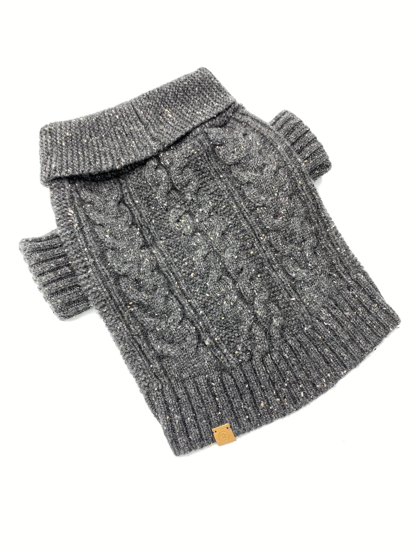 BESPOKE PAWS - Brooklyn Cashmere Cardigan, Charcoal