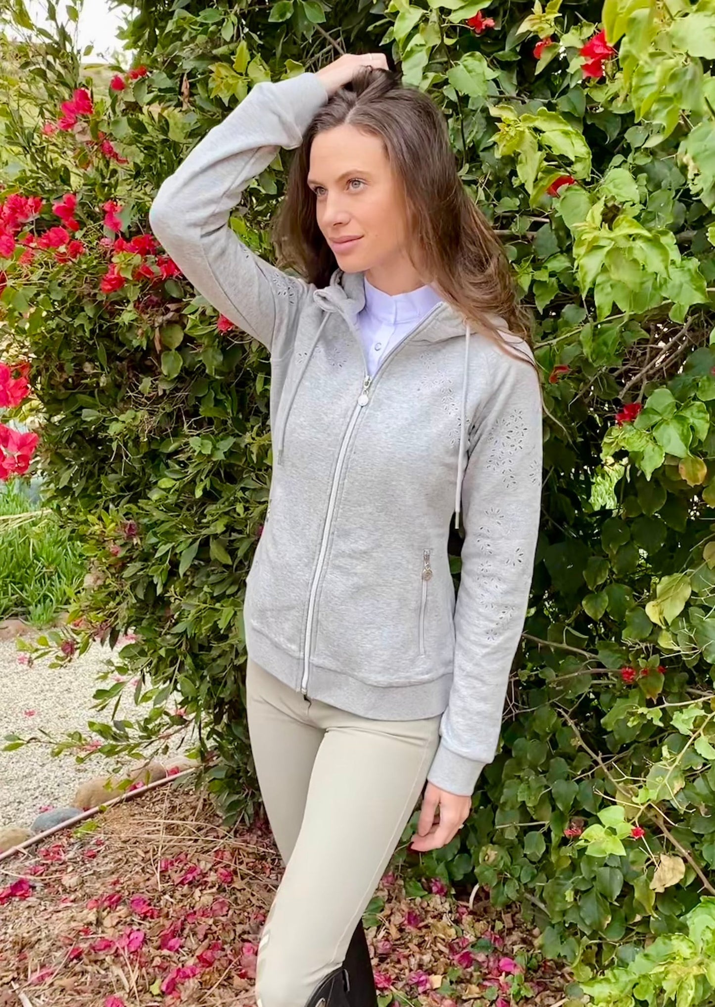 Harcour USA - Sweet Front Zip Sweatshirt Hoodie