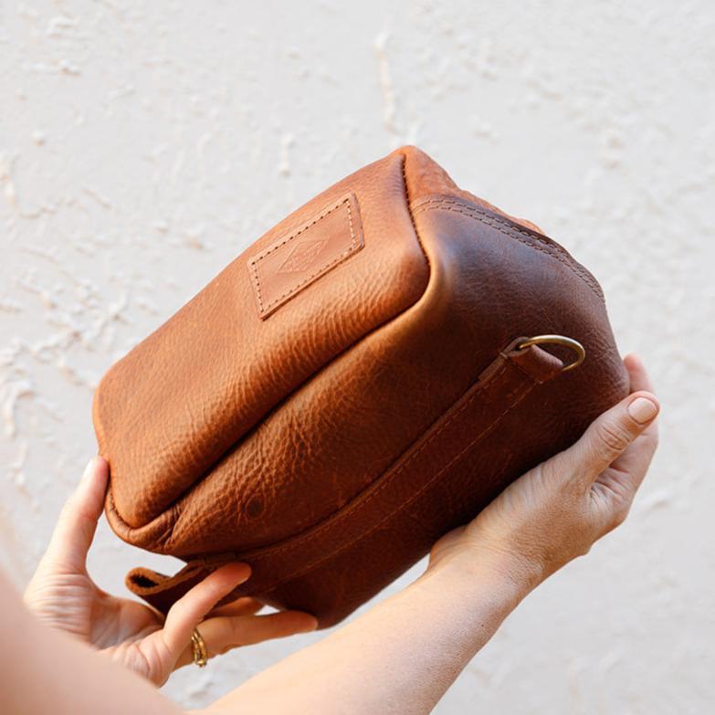 The Local Branch - Leather Dopp Kit - USA Made