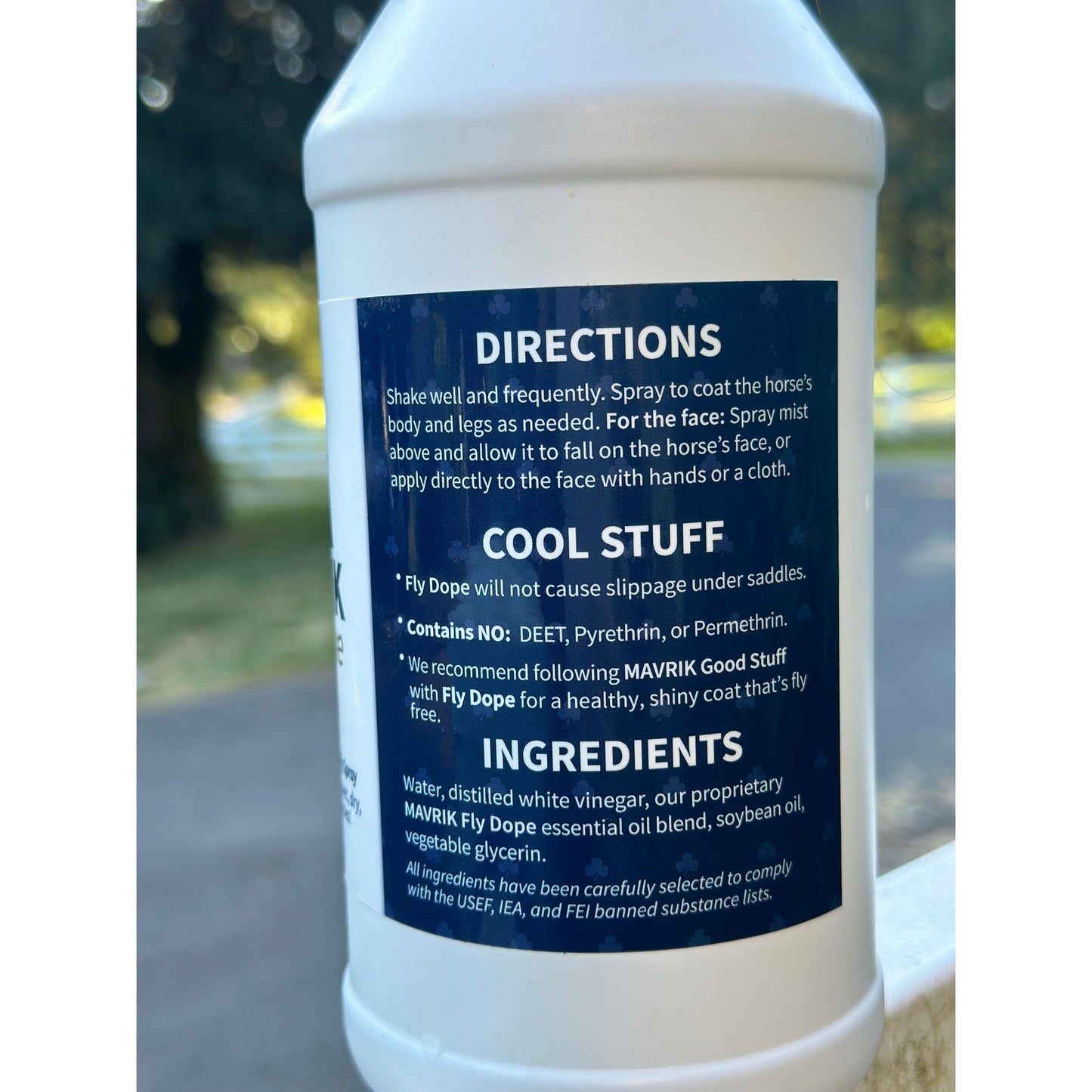 MAVRIK Equine - Fly Dope | Safe, Reliable and Effective Fly Spray