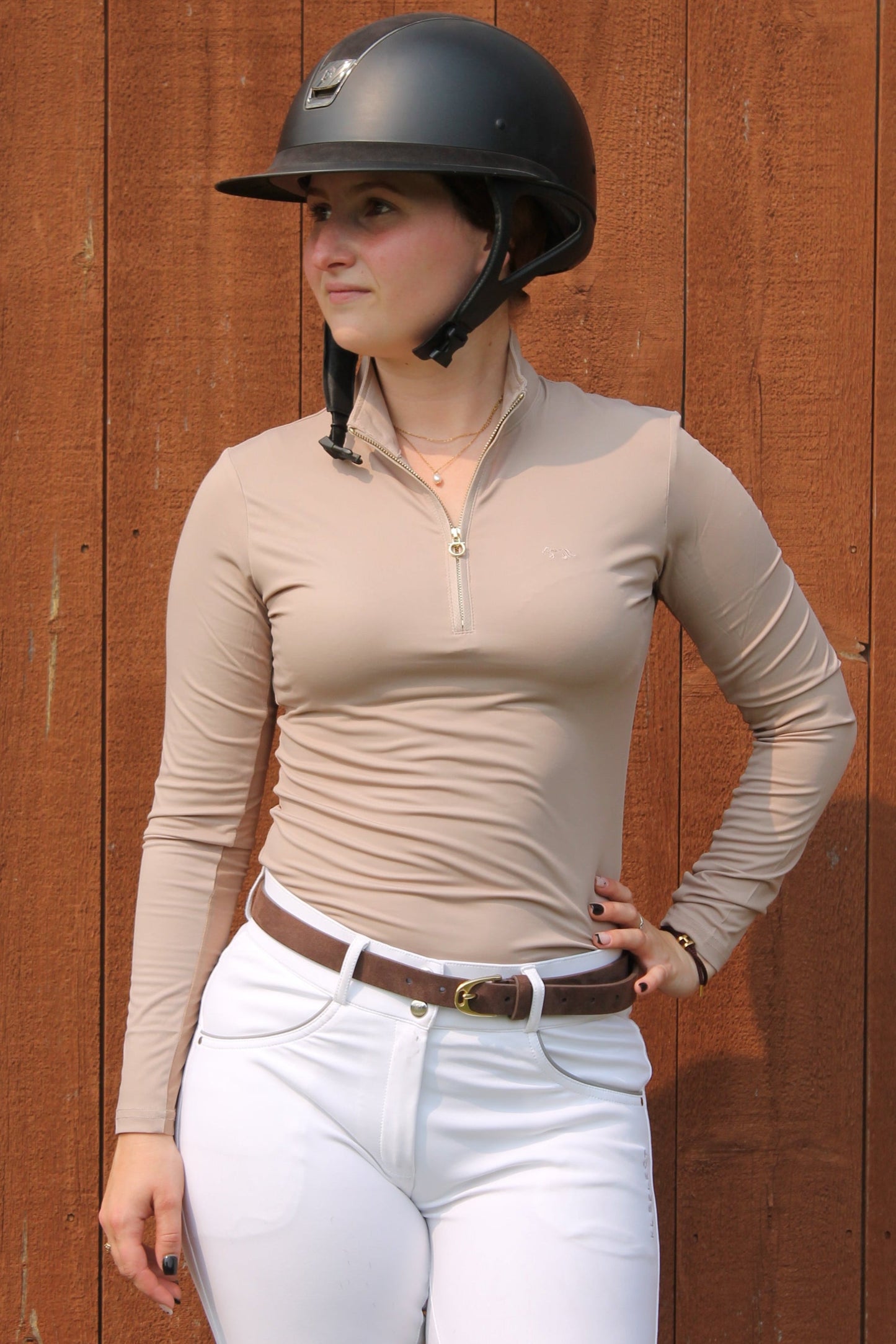 The Proper Fox - Solid Beige Sunshirt