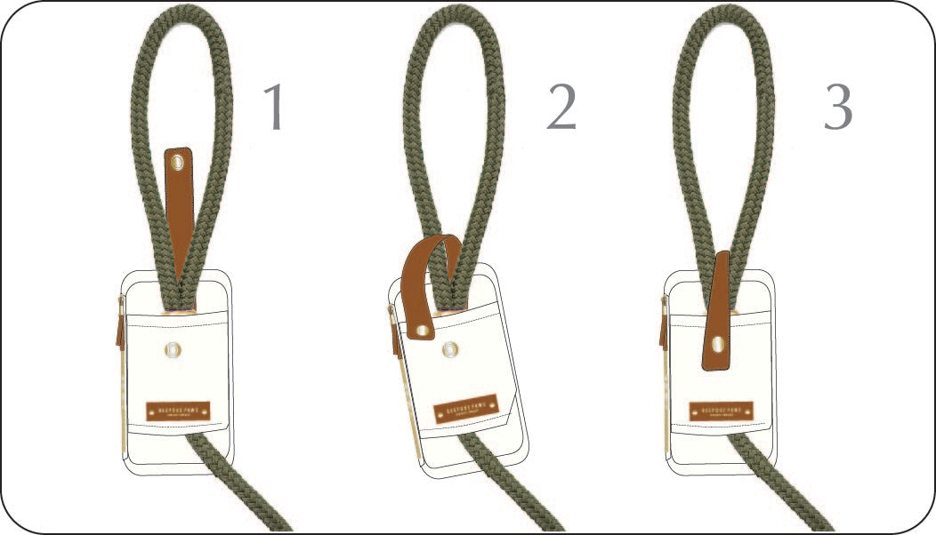 BESPOKE PAWS - Pawsh Pouch—The Dangle-Free Waste Bag Dispenser