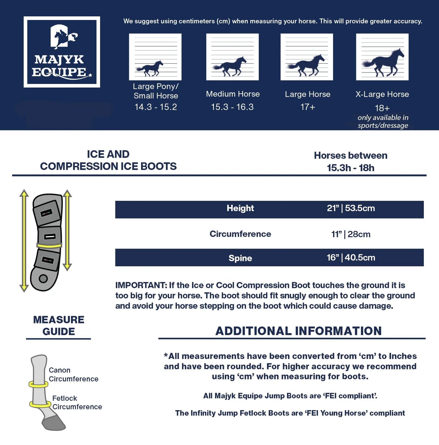 Majyk Equipe - Cool Compression Gel Ice Boot (Pair)
