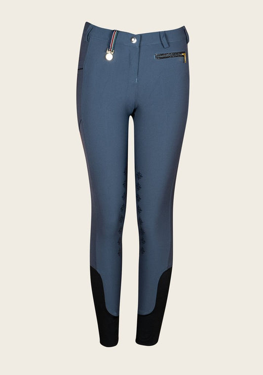 Espoir - Inspire Full Seat Smokey Blue Bamboo Breeches