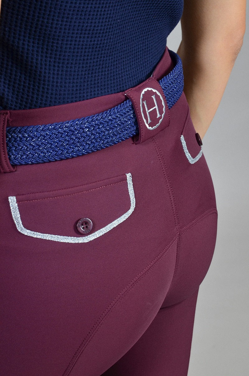 Harcour USA - Jaltika Riding Breeches for Women - Knee Patch