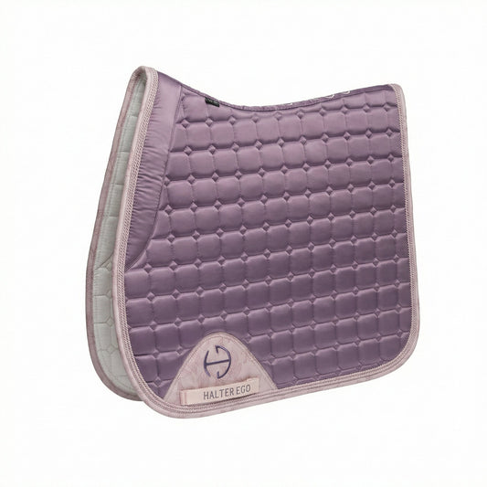 Halter Ego - Romance Collection Satin Classic Jump Saddle Pad - Orchid Mist