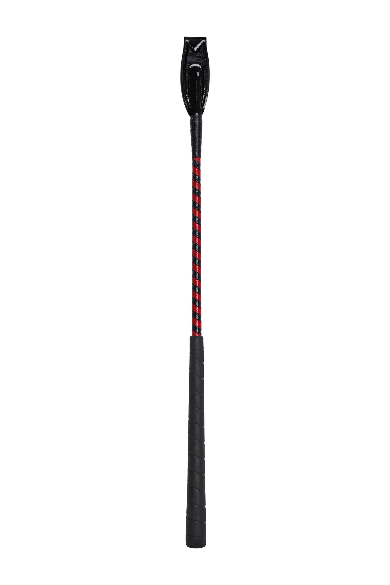 Huntley Equestrian - Jumper Whip-24" Two Tone Patent Cover, Various Color Combinations