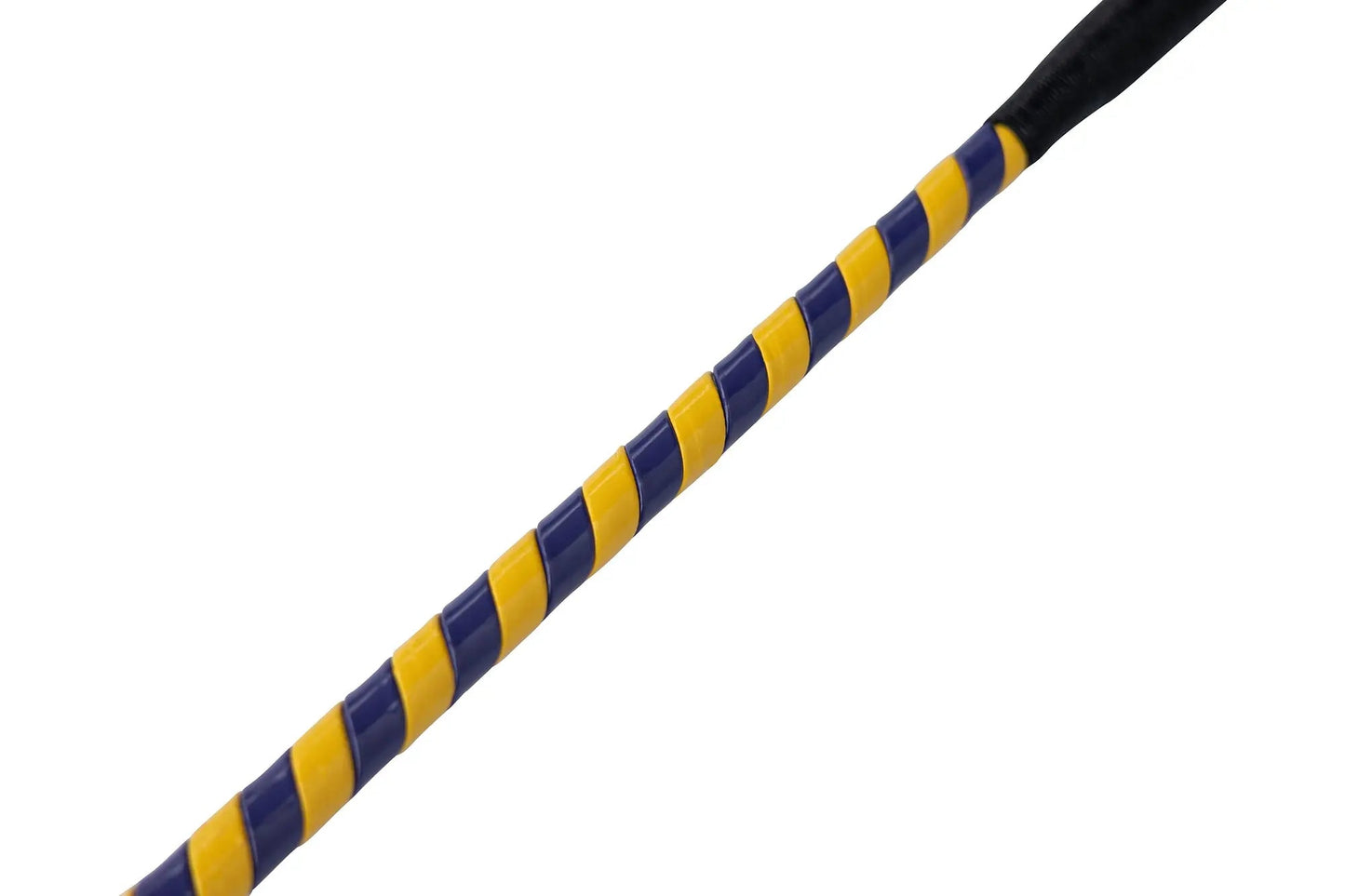 Huntley Equestrian - Jumper Whip-24" Two Tone Patent Cover, Various Color Combinations