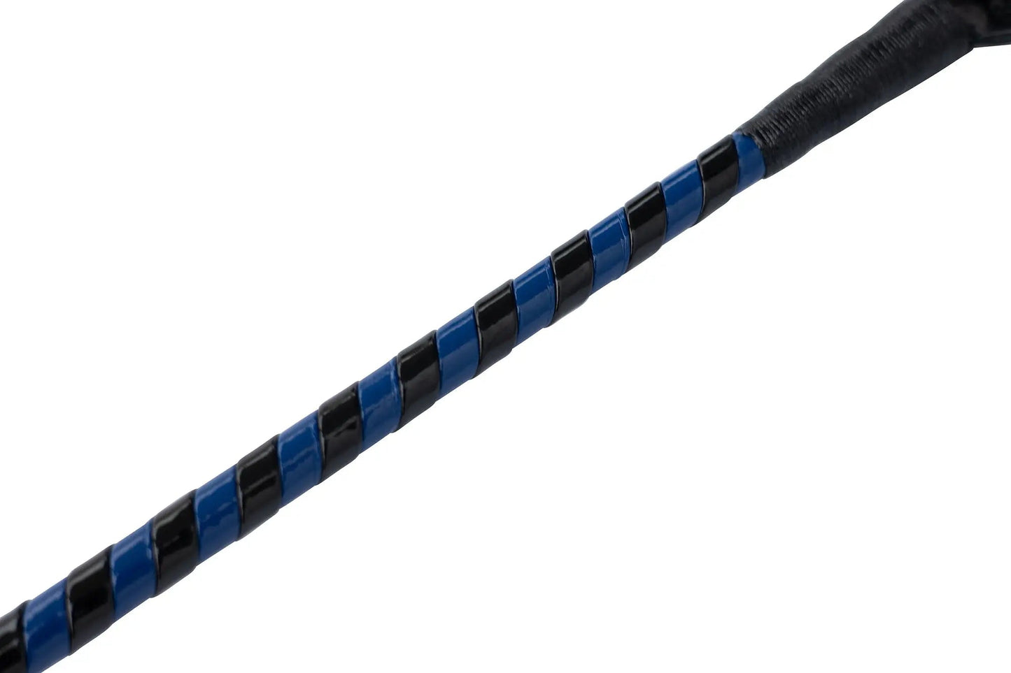 Huntley Equestrian - Jumper Whip-24" Two Tone Patent Cover, Various Color Combinations