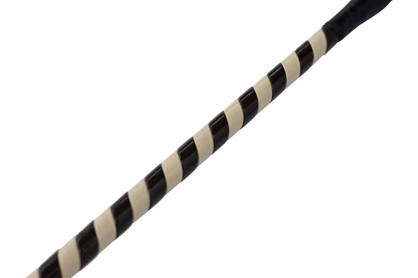 Huntley Equestrian - Jumper Whip-24" Two Tone Patent Cover, Various Color Combinations