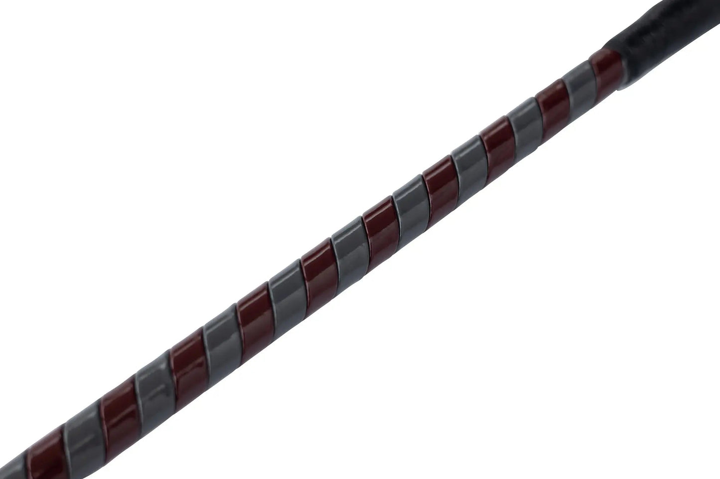 Huntley Equestrian - Jumper Whip-24" Two Tone Patent Cover, Various Color Combinations