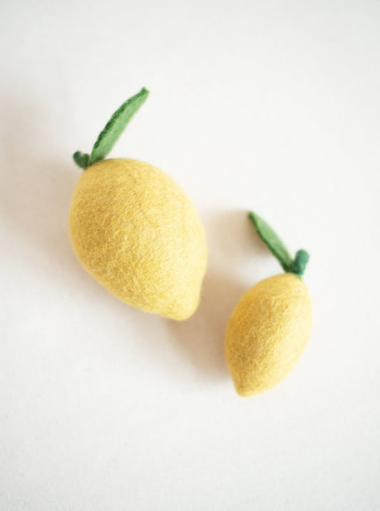 MODERNBEAST - Lemon Wool Dog & Cat Toy