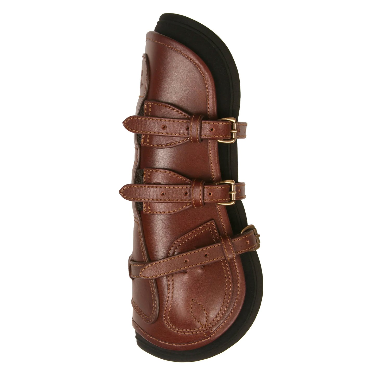 Majyk Equipe - Leather Equitation Tendon Boot with Impact Protective Removable Liners (Buckle Closures)