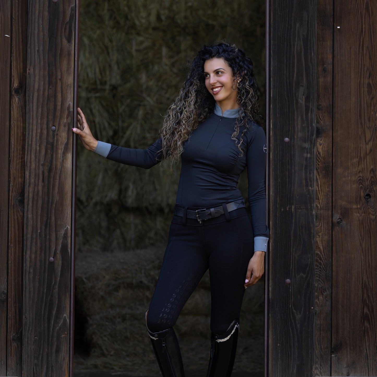 Halter Ego -La Sombra - Black Onyx Polo Belt