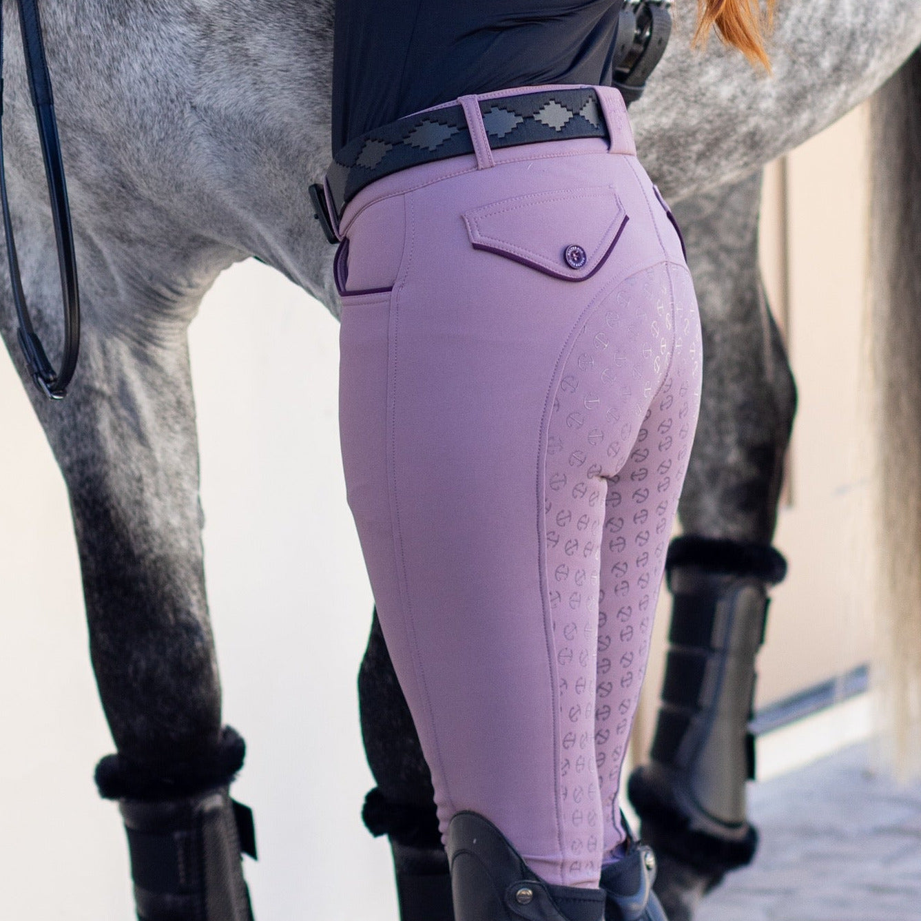Halter Ego -La Sombra - Black Onyx Polo Belt