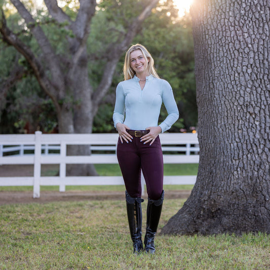 Halter Ego - Kimberly Full Seat Breeches - Wine